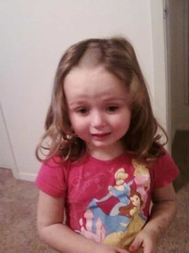 27 Funny Photos Of Kids Who Gave Themselves Haircuts