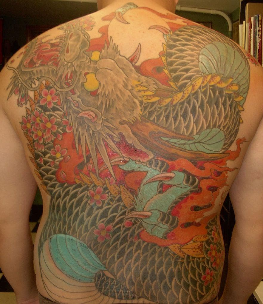 yakuza dragon tattoos