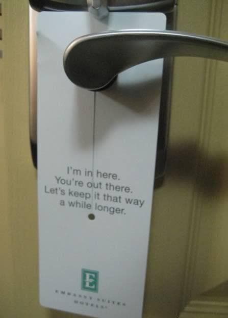 21 Funny Do Not Disturb Signs You D Happily Hang On Your Door