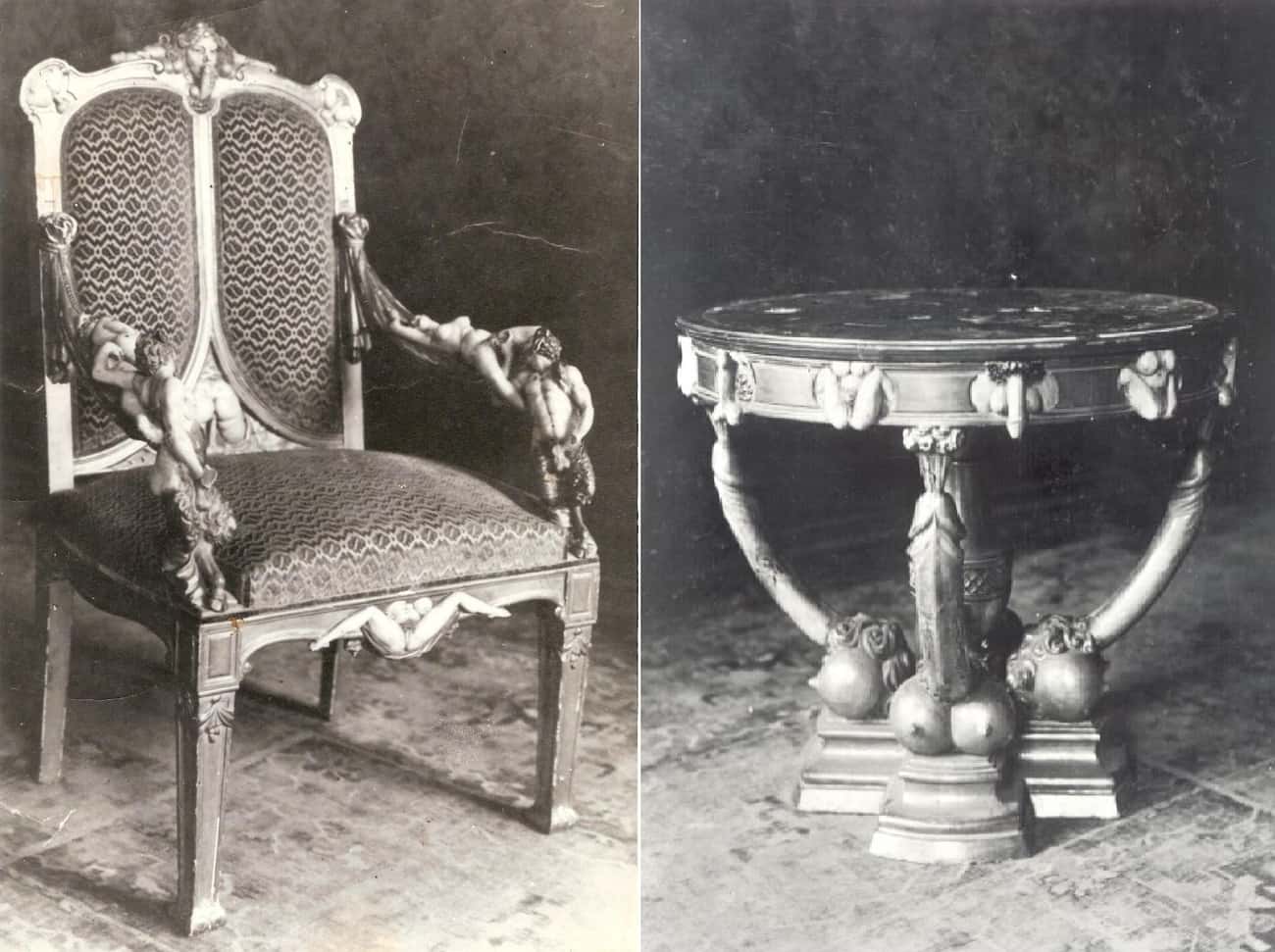 Catherine The Great's Table Of Phalluses