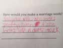 This Kid Knows How to Make a Marriage Last on Random Funny Notes from Kids Who Are Wise Beyond Their Years