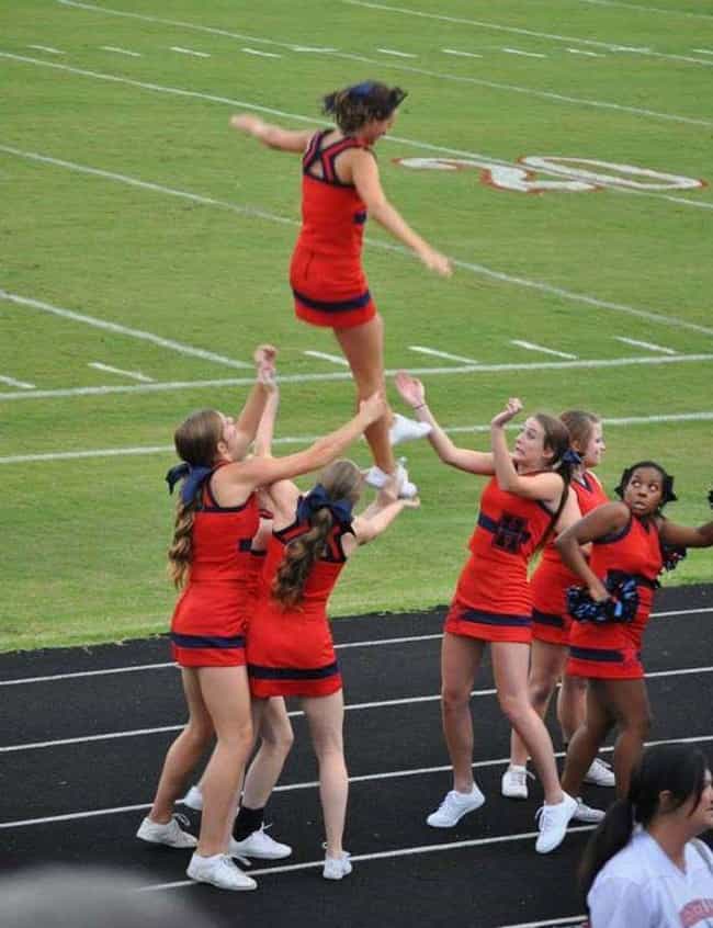 That Awkward Cheerleading Moment