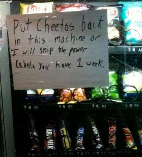 21 Funny Vending Machine Photos You Don't See Everyday