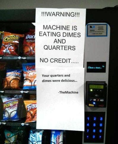 21 Funny Vending Machine Photos You Don't See Everyday