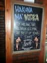The Vodka King on Random Funny Sports Bar Signs You'll Appreciate Sober or Drunk