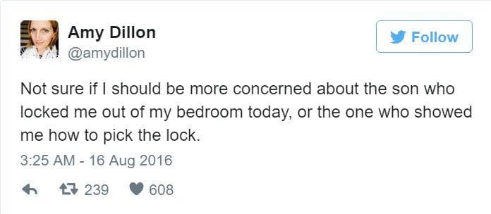 Random Perfect Tweets from Hilarious Moms
