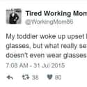 The Glasses Half Gone on Random Perfect Tweets from Hilarious Moms