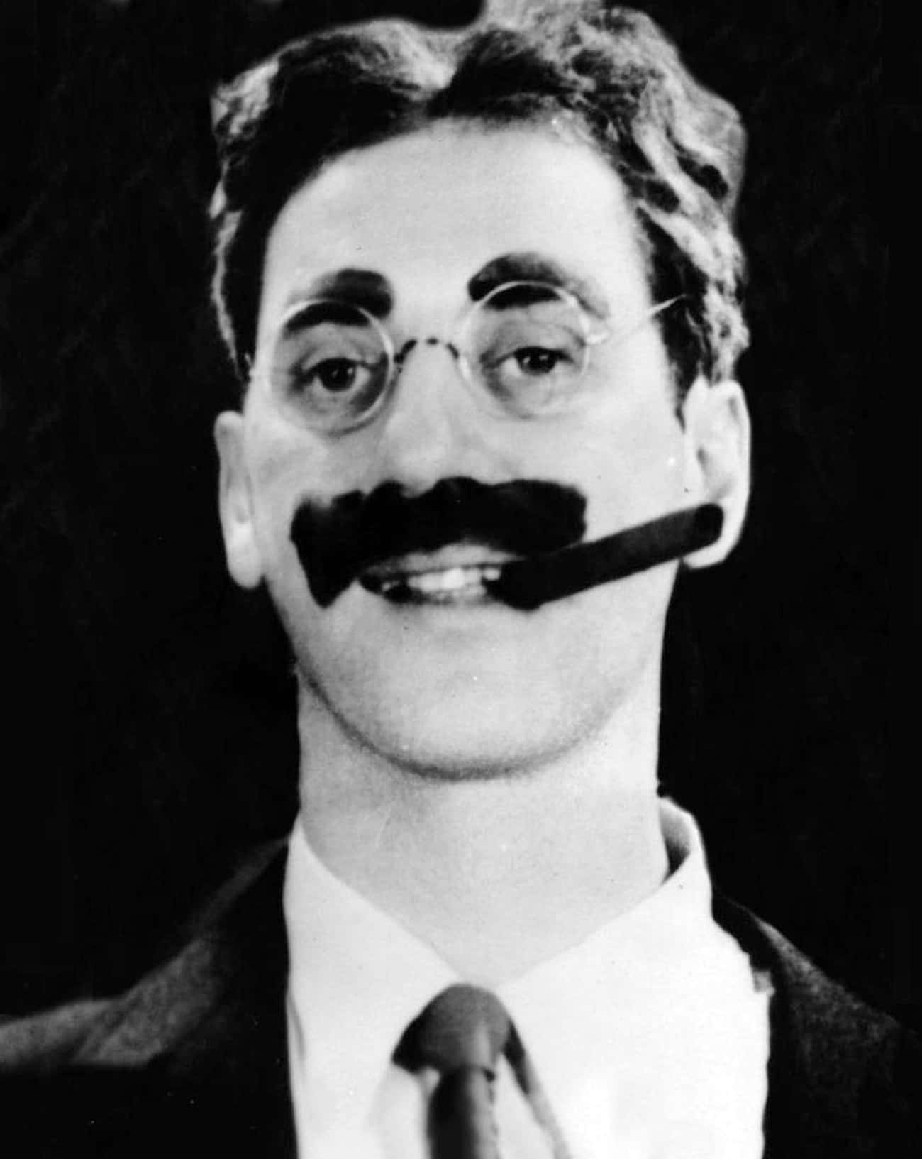 Groucho&#39;s Mustache Was A Mistake