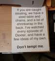 Beware This Guy's Creative Vision on Random Funny Shoplifter Warning Signs That Would Definitely Get Your Attention
