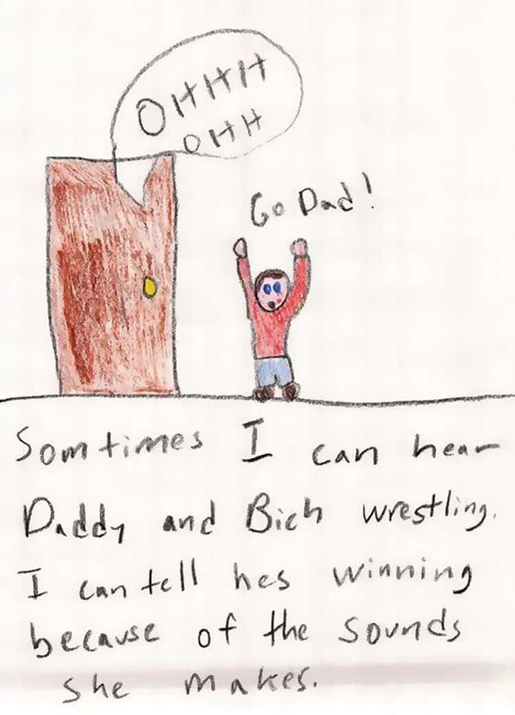 64 Hilariously Inappropriate Kids' Drawings