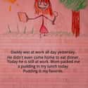 Dude, Where's My Daddy? on Random Kids Drawings That Reveal a Lot About the Adults in Their Lives