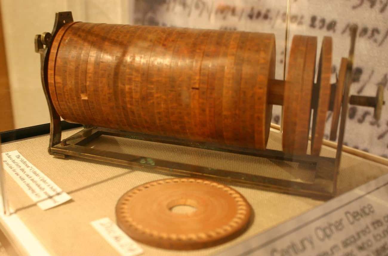 The Wheel Cipher Was a Revolutionary War Encoding Device