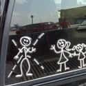 Now Accepting Applications on Random Silly Stick Figure Family Decals That People Really Put on Their Cars