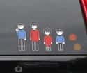 The Trekkie Family Portrait on Random Silly Stick Figure Family Decals That People Really Put on Their Cars