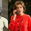 Malory Archer and Jessica Walter on Random People Who Look Exactly Like Archer Characters