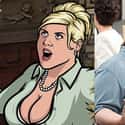 Pam Poovey and Melissa McCarthy on Random People Who Look Exactly Like Archer Characters