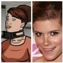 Cheryl Tunt and Kate Mara on Random People Who Look Exactly Like Archer Characters