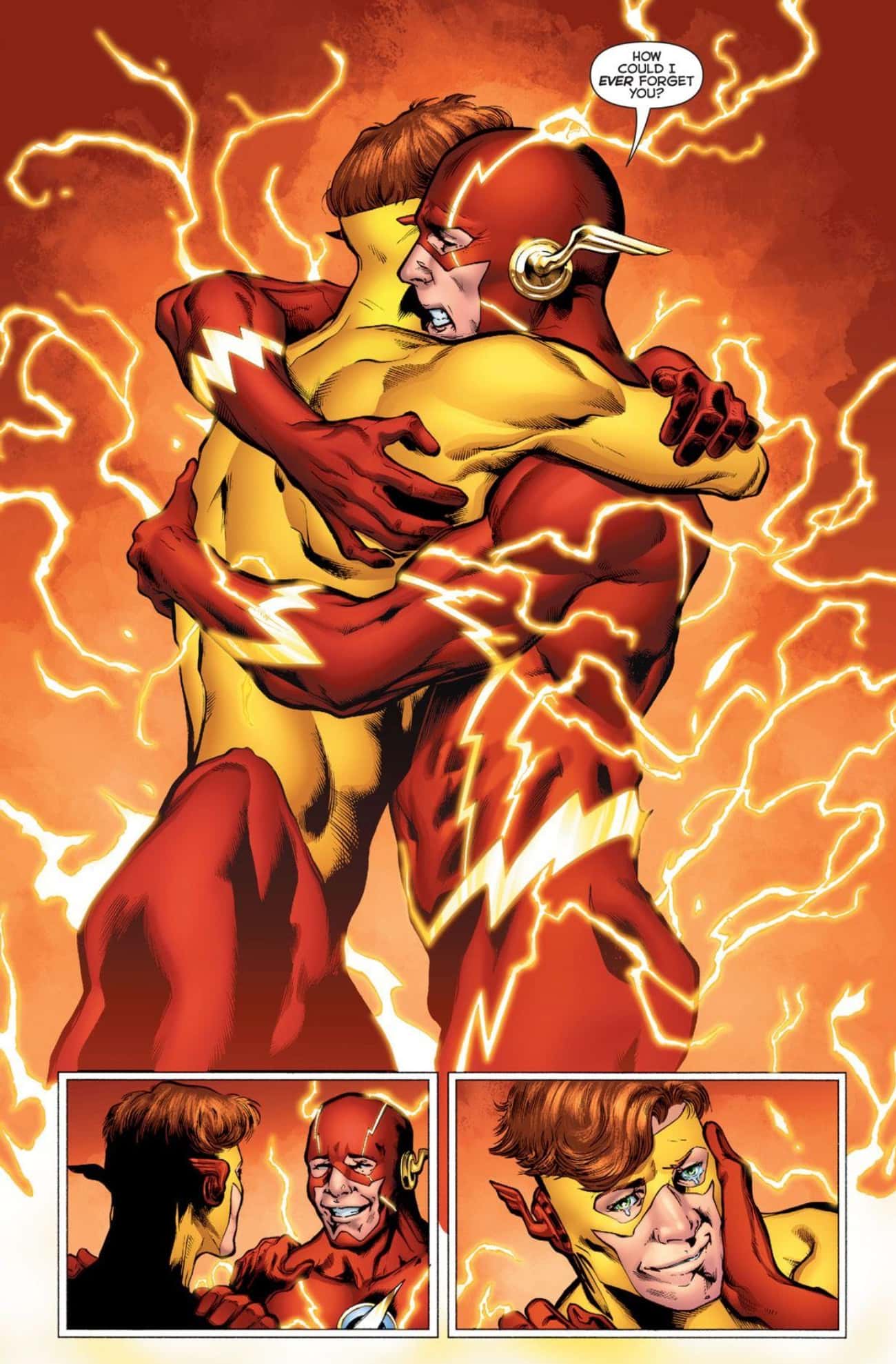 Barry Allen Remembering Wally West in DC Universe Rebirth