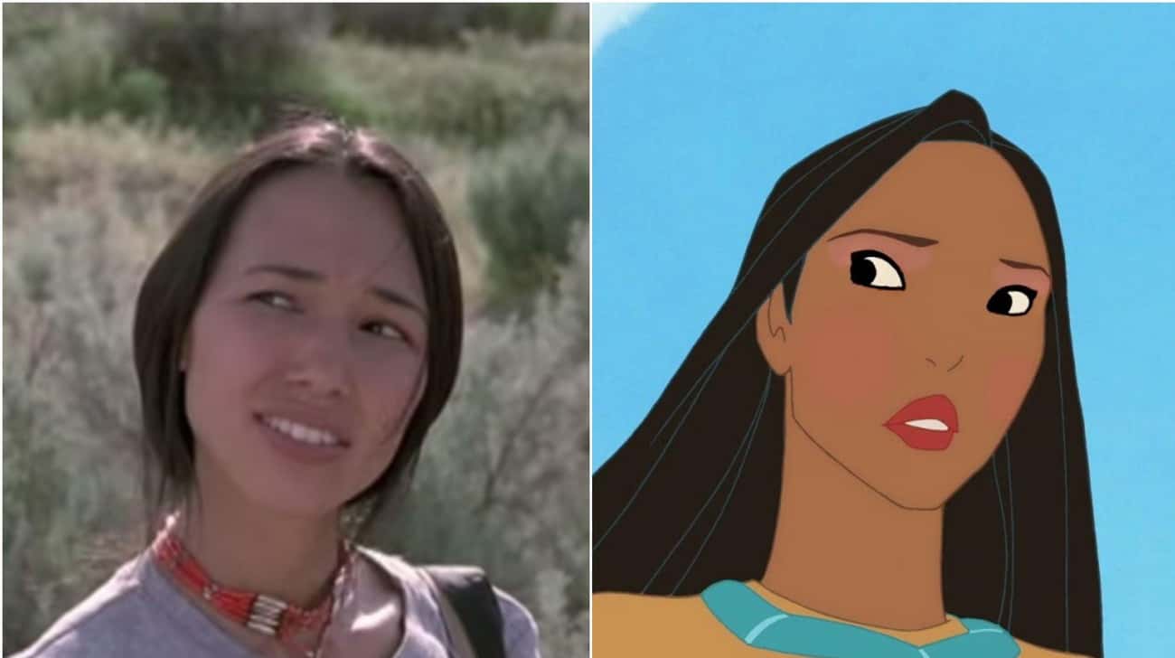 Irene Bedard And Pocahontas ('Pocahontas')