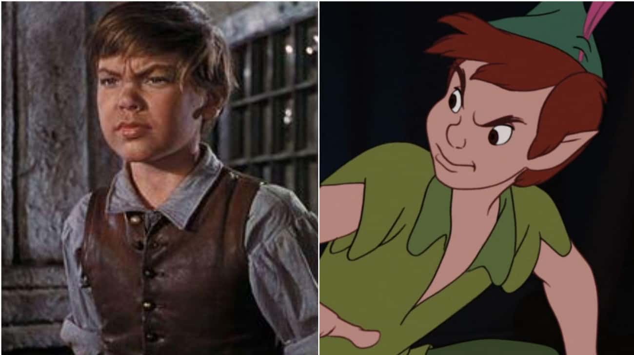 Bobby Driscoll And Peter Pan ('Peter Pan')