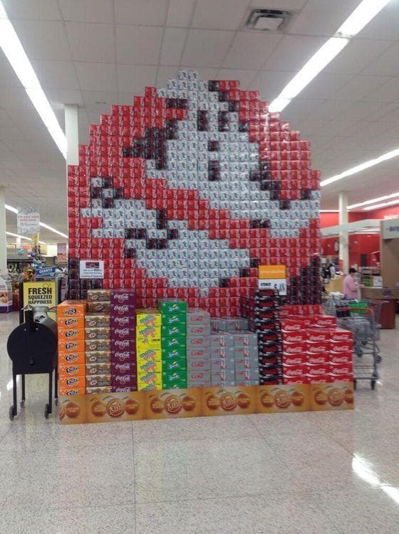 33 Creative Supermarket Displays That Will Blow Your Mind