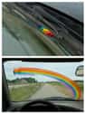 Apply Dabs Of Acrylic Paint On A Friend's Wipers On A Rainy Day on Random Funny Pranks To Try On Your Friends
