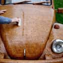A Belgian Man Made His Dream Car Out of Wood on Random People Who Spent Their Retirements Living Their Dreams