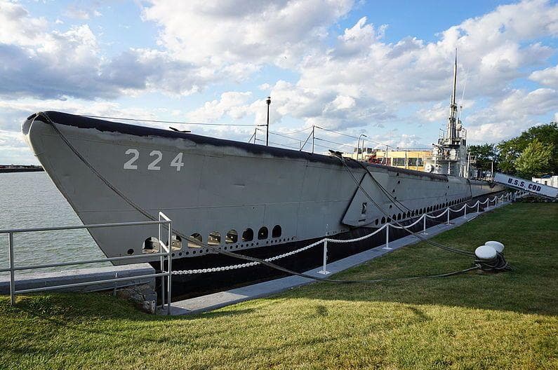The USS Cod is listed (or ranked) 5 on the list 12 Super Haunted Buildings In Cleveland, Ohio
