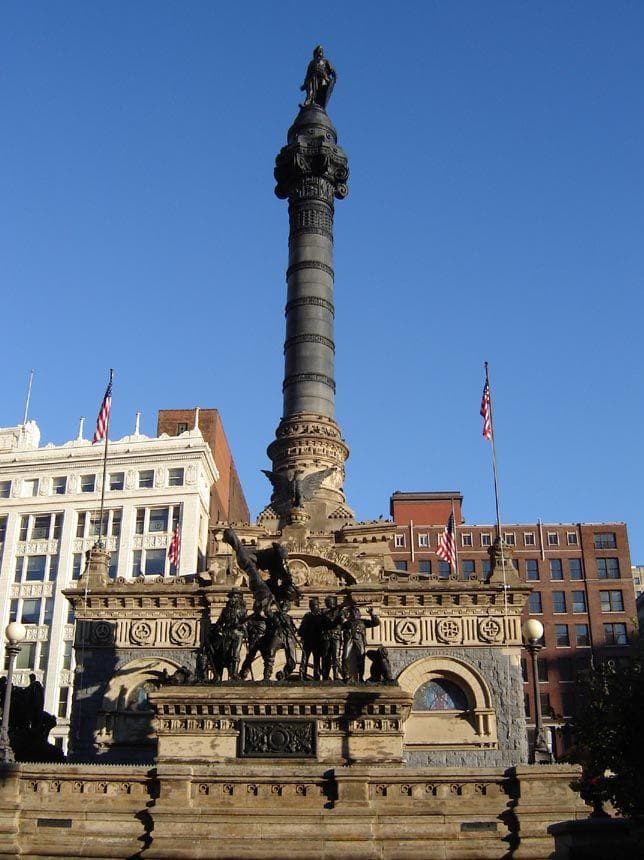 Soldiers And Sailors Monument is listed (or ranked) 8 on the list 12 Super Haunted Buildings In Cleveland, Ohio