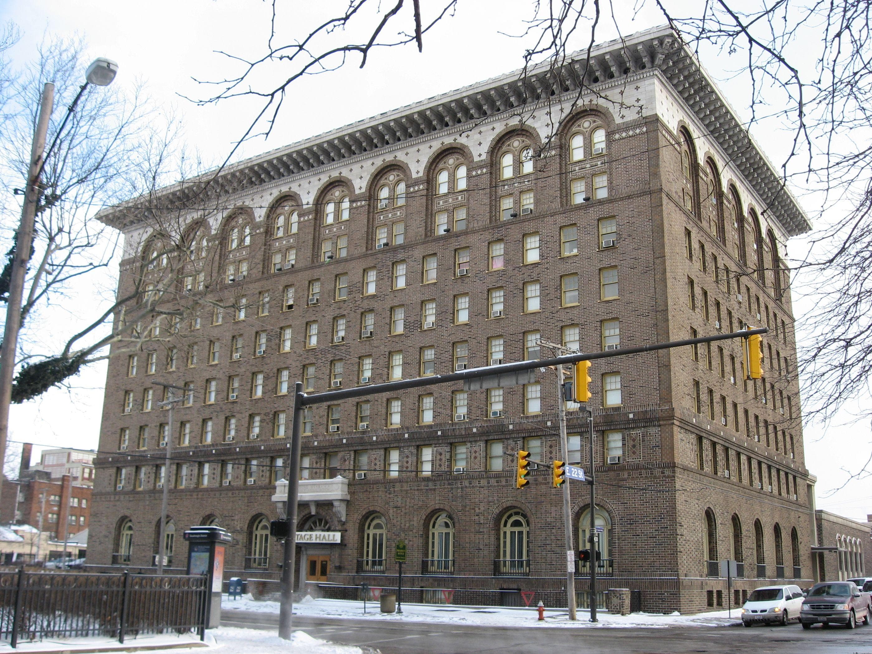 Heritage Hall is listed (or ranked) 9 on the list 12 Super Haunted Buildings In Cleveland, Ohio