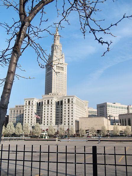 The Terminal Tower is listed (or ranked) 3 on the list 12 Super Haunted Buildings In Cleveland, Ohio