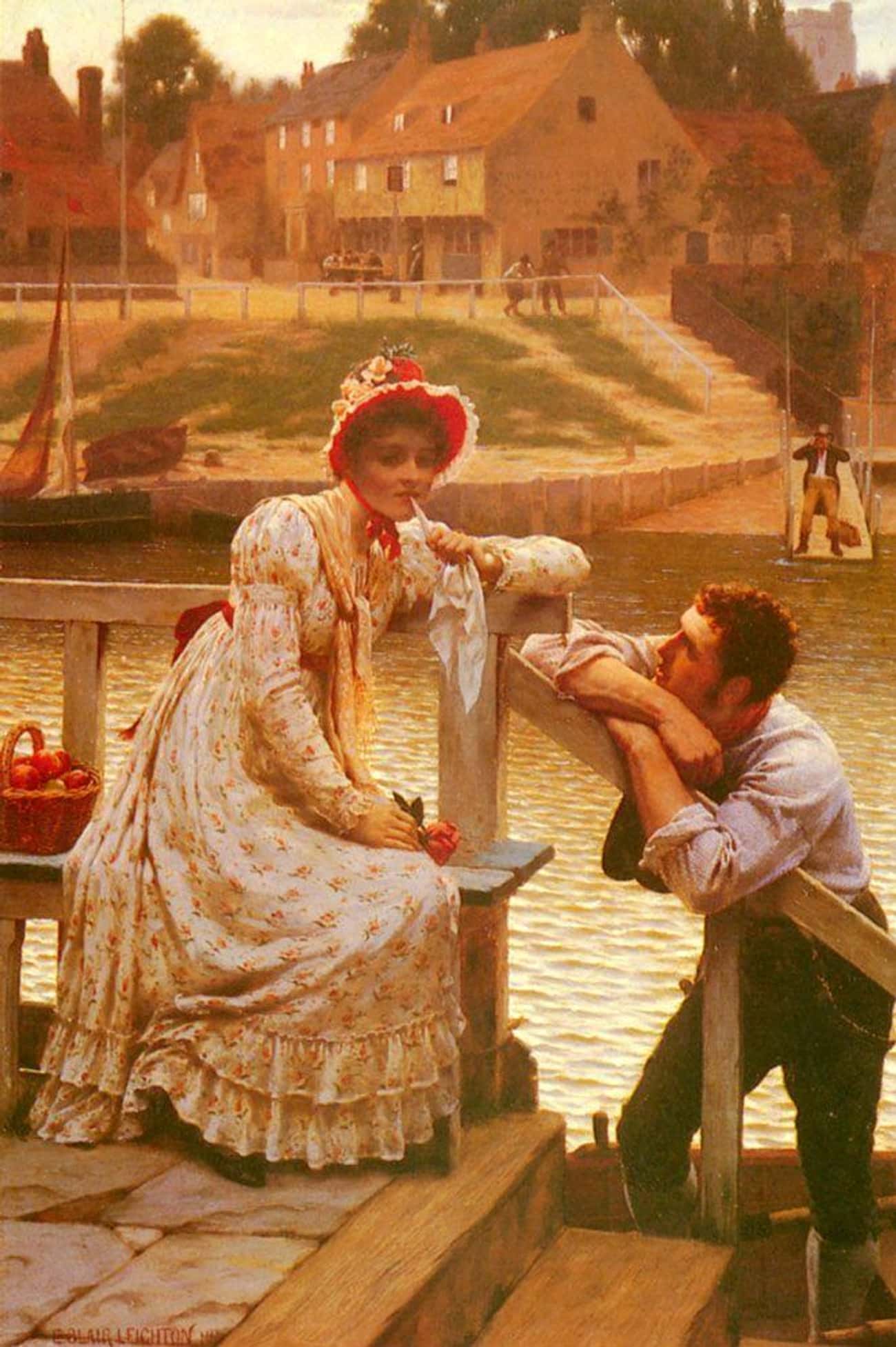 In Public, A Gentleman Should Show Constant Attention To His Intended