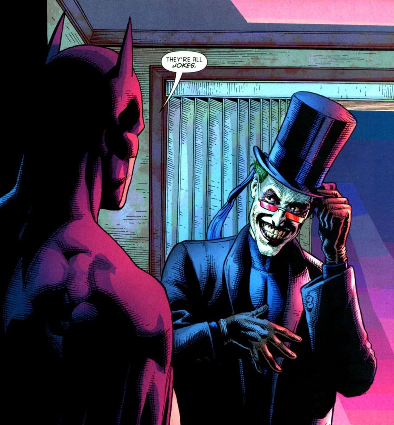 When the Joker Posed as Oberon Sexton