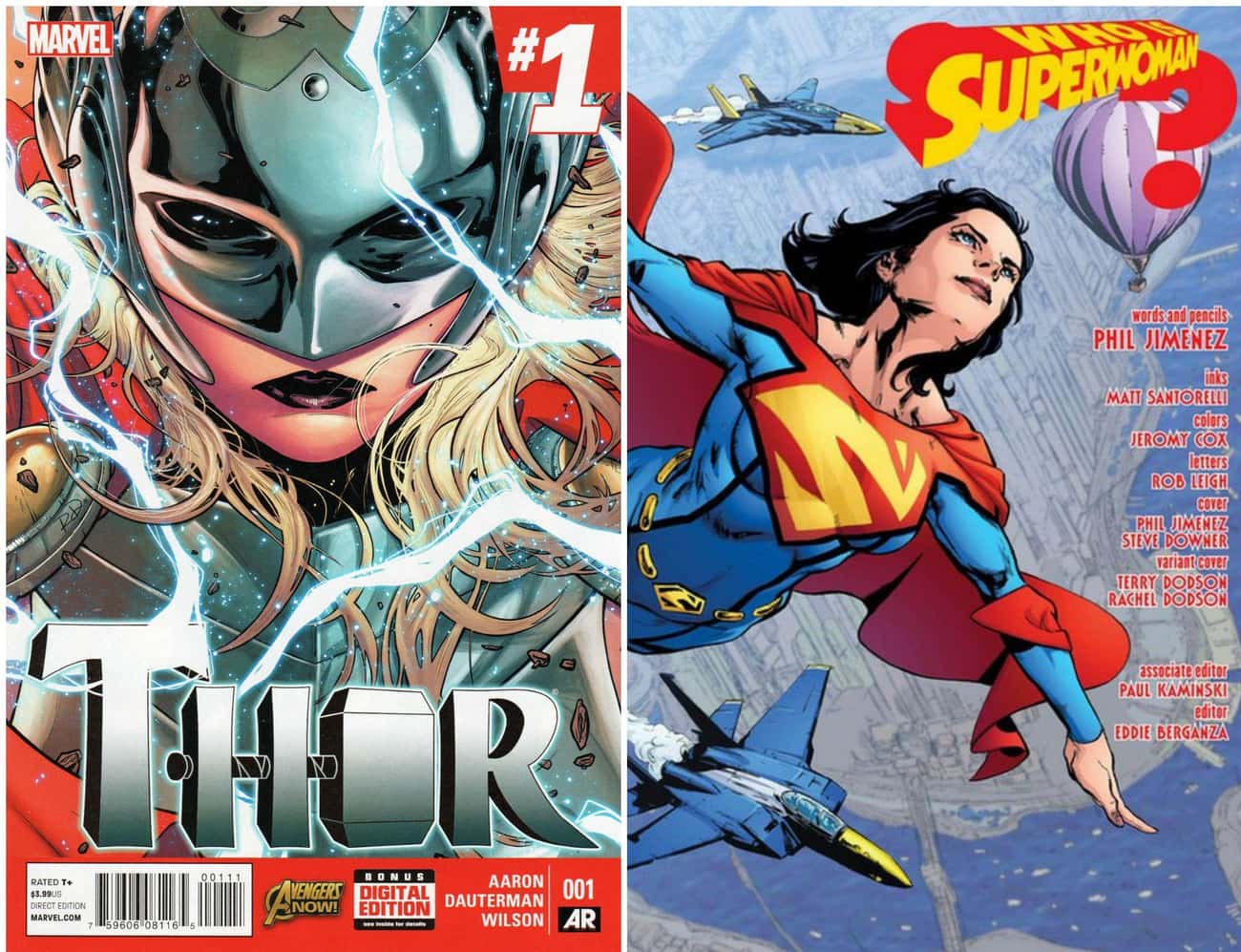 Jane Foster And Lois Lane Taking On Heroic Roles, Dying Because Of Them