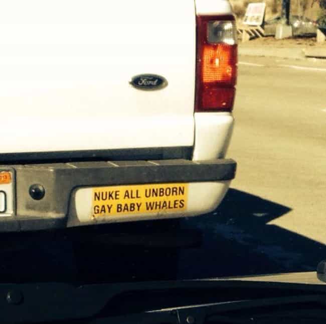 Inappropriate Bumper Stickers That ll Ward Off Tailgaters 
