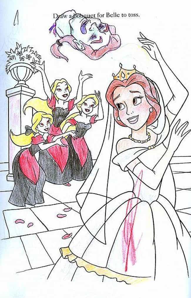 Download 31 Disney Coloring Book Corruptions To Horrify Your Inner ...