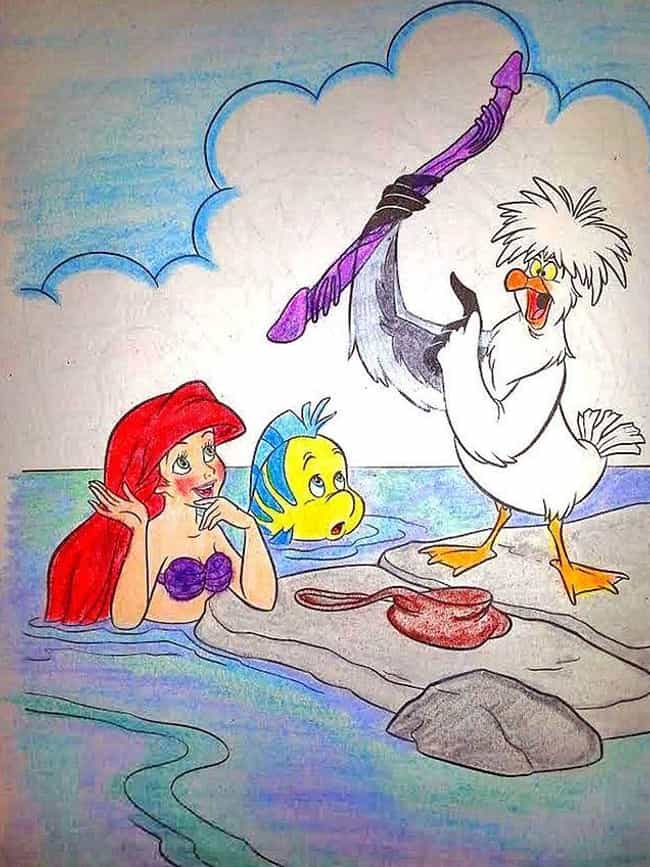 Download 31 Disney Coloring Book Corruptions To Horrify Your Inner Child Viraluck