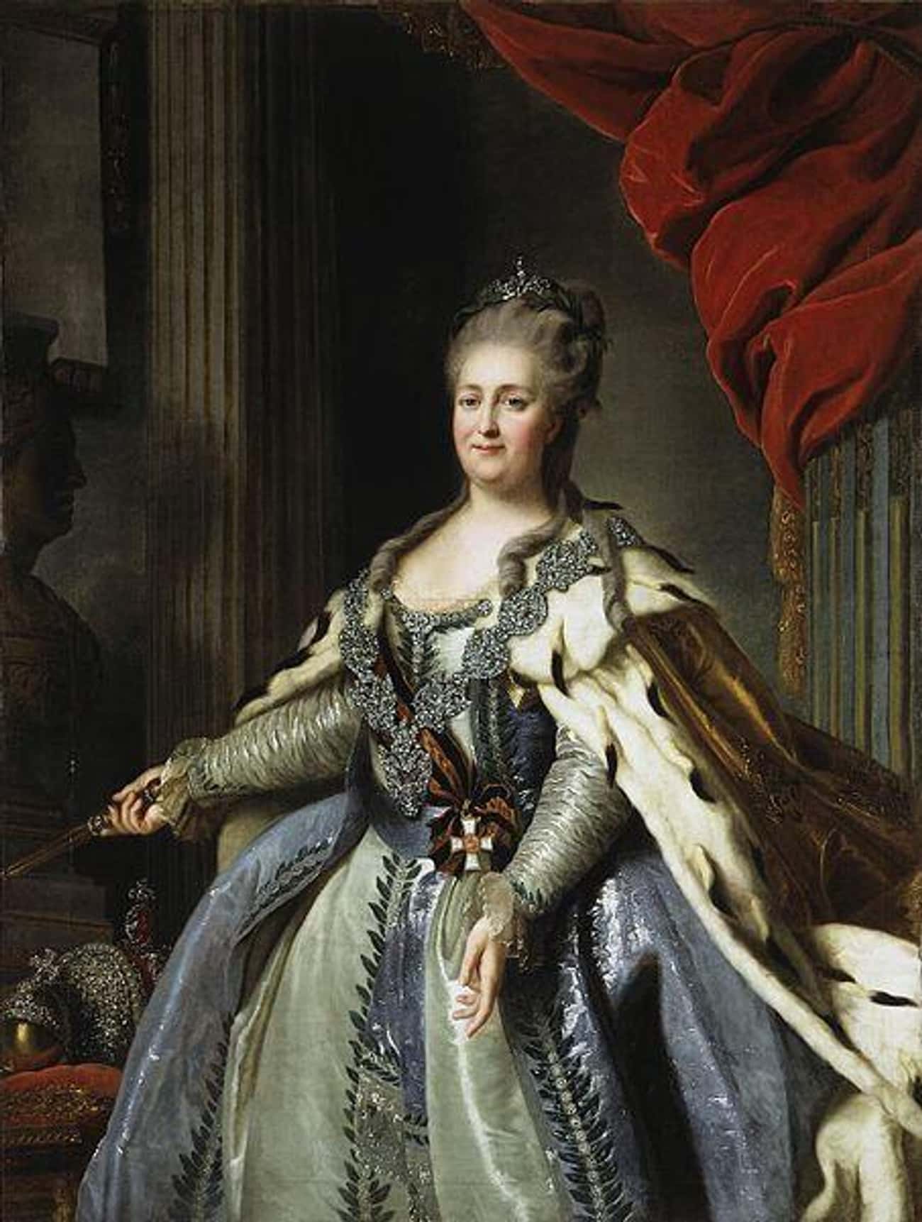 Catherine The Great Found Her Double Sitting On Her Throne And Ordered Her Shot