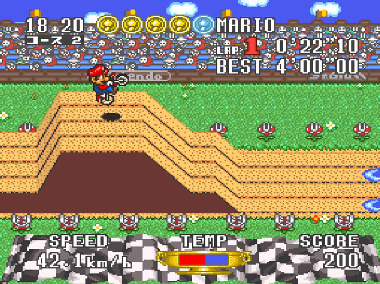 Excitebike: Bun Bun Mario Battle Stadium