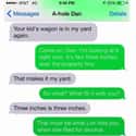 Three Inches High and Rising on Random Hilarious Texts from Terrible Neighbors