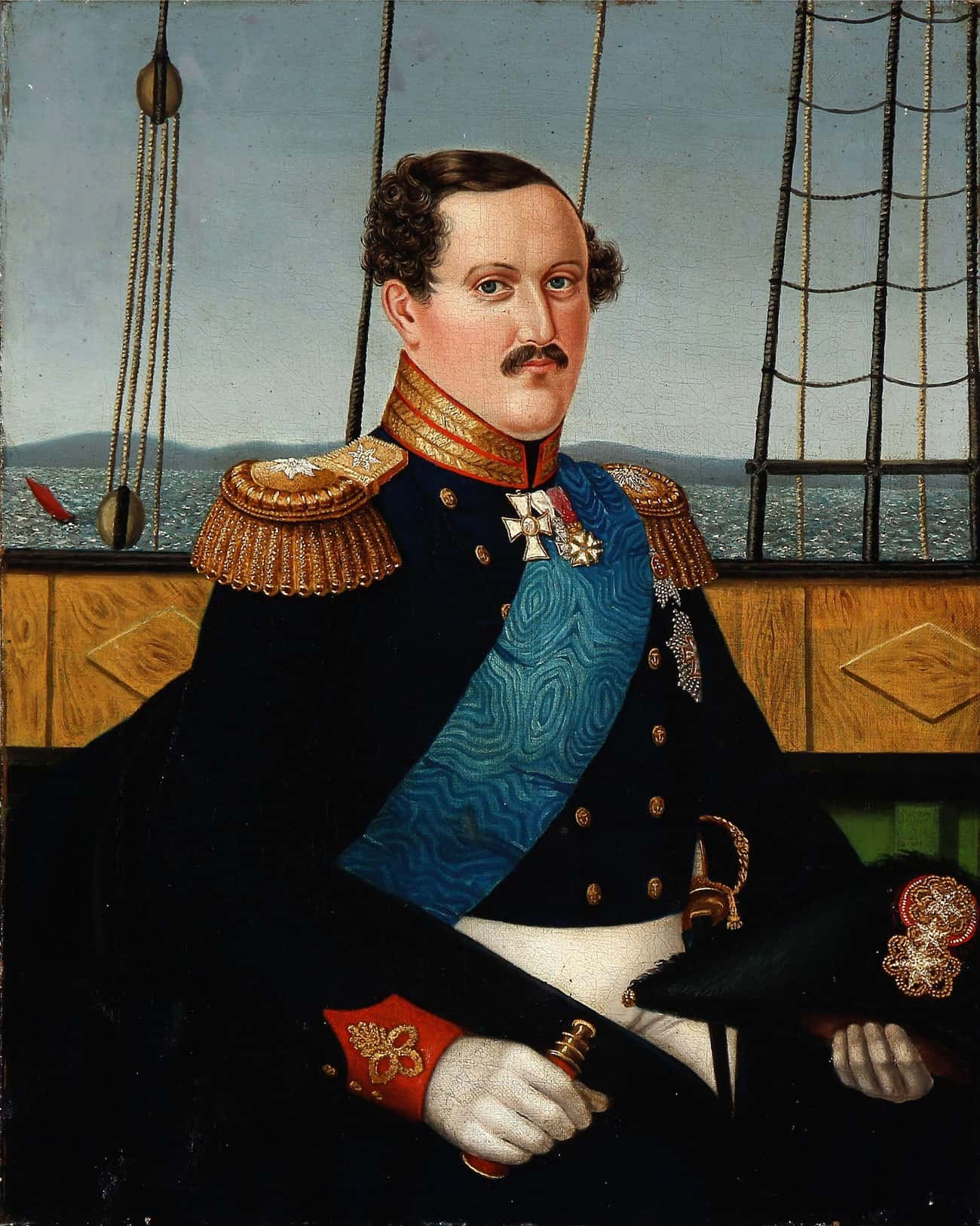 King Frederik VII of Denmark by an Unknown Artist, 19th Century