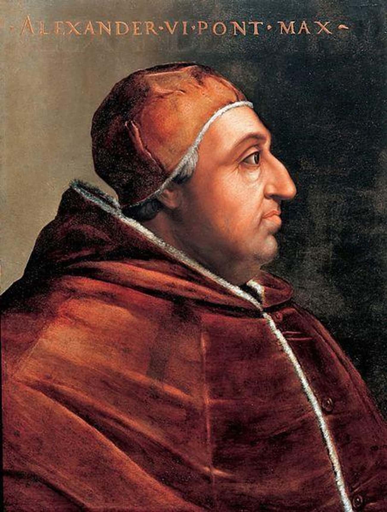 Pope Alexander VI Fathered Nine Children