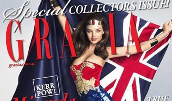 Miranda Kerr Rocks The British Wonder Woman