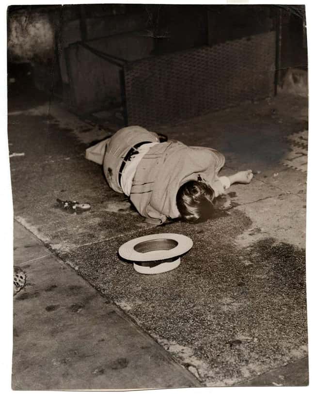 Gangster Dominick Didato on El is listed (or ranked) 6 on the list 12 Shocking and Gruesome Photos by Weegee, the Famous Crime Scene Photographer