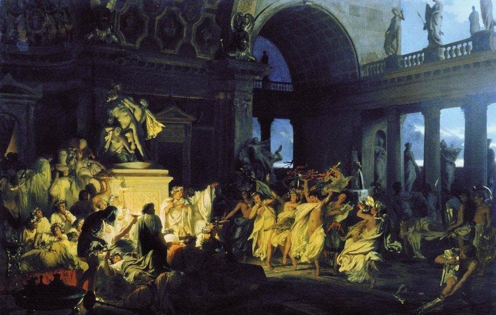 Roman orgie Caligula