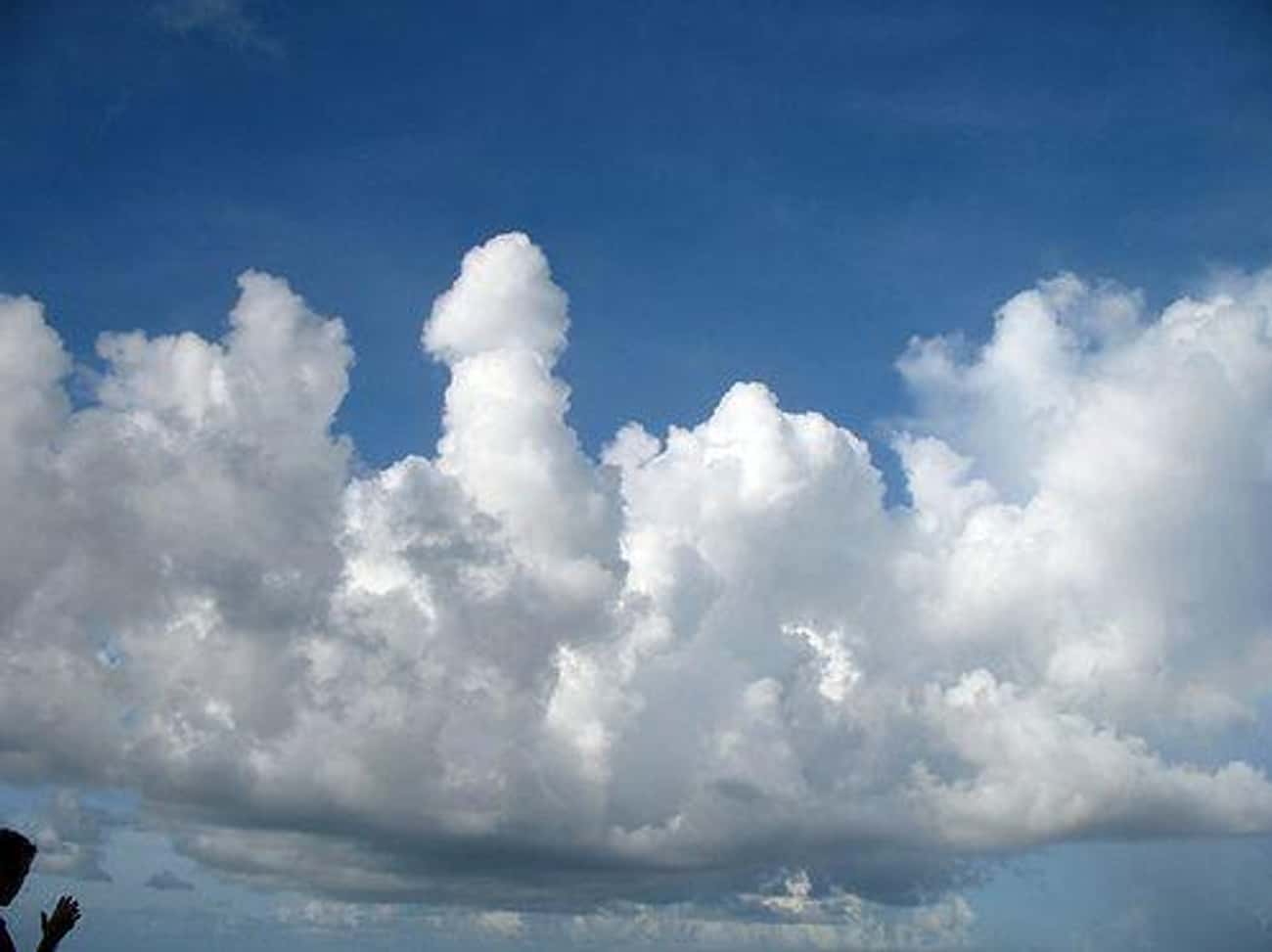 Облако в виде фака
