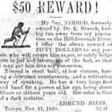 His Slave Name Was Nimrod on Random Shocking Escaped Slave Ads From the 19th-Century