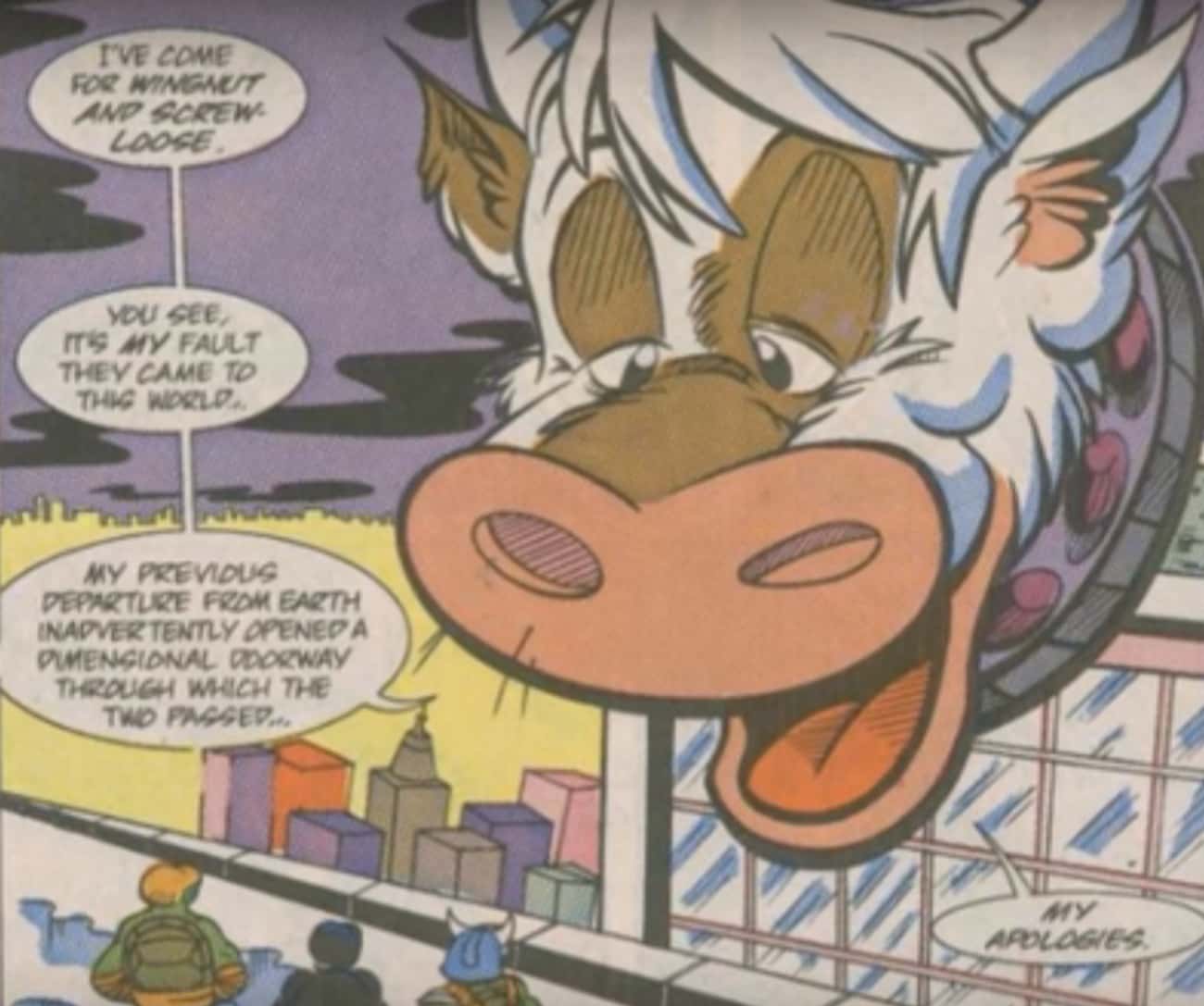 The Turtles Used A Cow Head For Interdimensional Travel