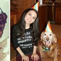 Party Girls on Random Adorable Before-And-After Photos Of Dogs Growing Up With Their Humans