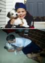 Endless Love on Random Adorable Before-And-After Photos Of Dogs Growing Up With Their Humans